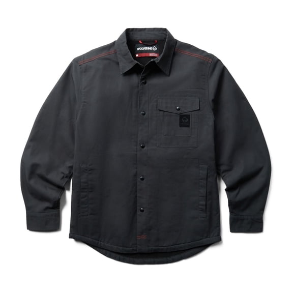 Wolverine Guardian Cotton Shirt Jac Men Onyx