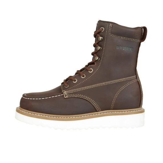 Wolverine Loader 8 Inch Soft Toe Brown
