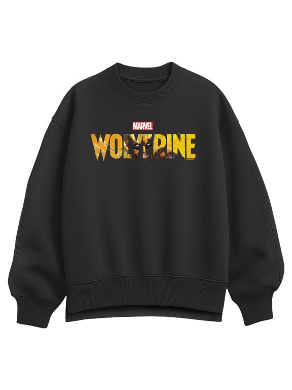 - Logo Women's Oversized Fleece Crew Sweatshirt