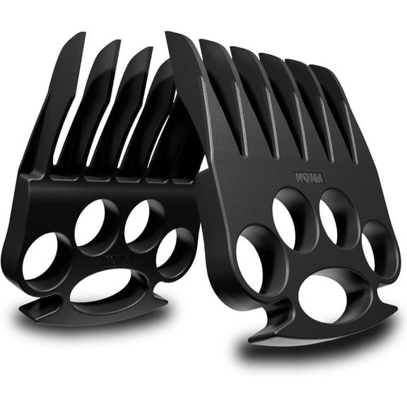 Wolverine Meat Claws for Shredding Heavy Duty BBQ Pulled Pork Shredder Tool, Bear Claw Grip BPA-Free Handler Forks Stocking Stuffer Grill Lovers
