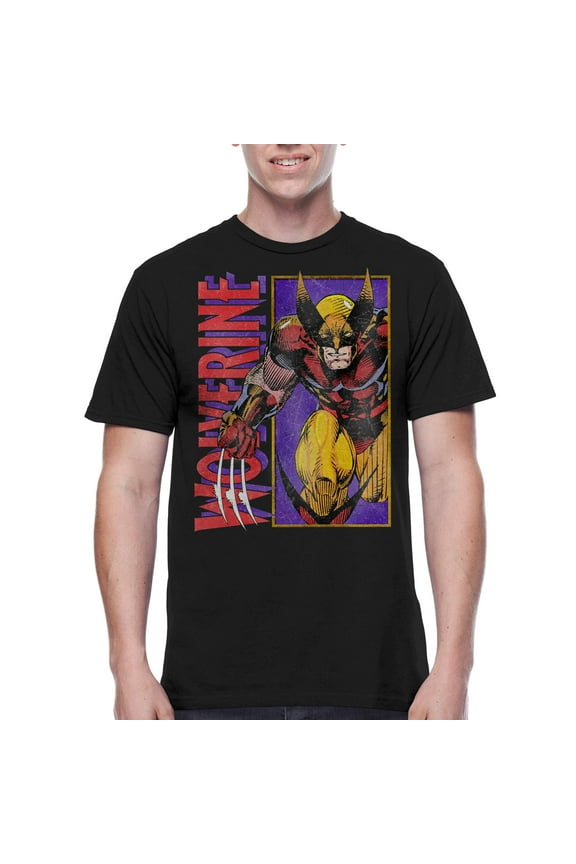 , Men's & Big Men's Graphic Crew Neck T-Shirt, Panel Bust, Sizes S-3XL