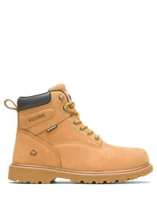 Tan work boots clearance walmart