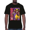 Wolverine, Men's & Big Men's Graphic Crew Neck T-Shirt, Panel Bust