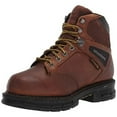 thumbnail image 1 of Wolverine Men's Hellcat Waterproof Work Boot Soft Toe Brown 9 D(M) US, 1 of 5