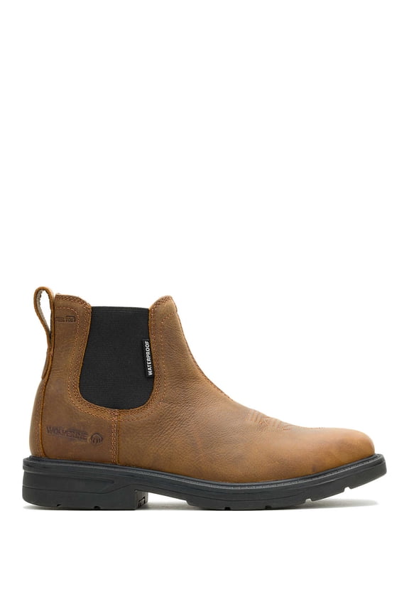 Men's Rancher Level Chelsea Slip-On Steel-Toe Work Boots