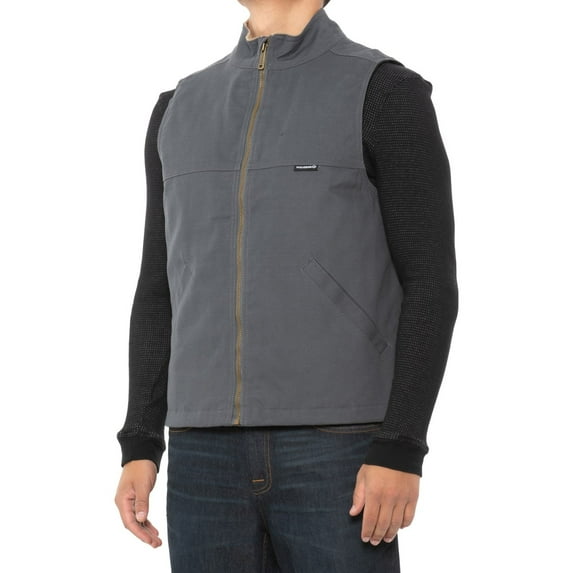 Wolverine Men's Sherpa Collar Canvas Vest