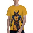 thumbnail image 1 of Wolverine Men's T Shirt Summer Casual Fashion Unisex Short Sleeve Graphic Crew Neck Tees Tops, 1 of 8