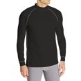 thumbnail image 1 of Wolverine Men's Tech Grid Performance Baselayer Long Sleeve Shirt, Black, Size: Medium, 1 of 4