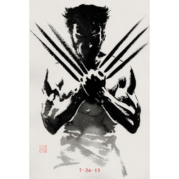 Wolverine Poster Metal Plaque 8Inx12In Metal Art Print 8x12 Multi-Color Square Adults Best Posters