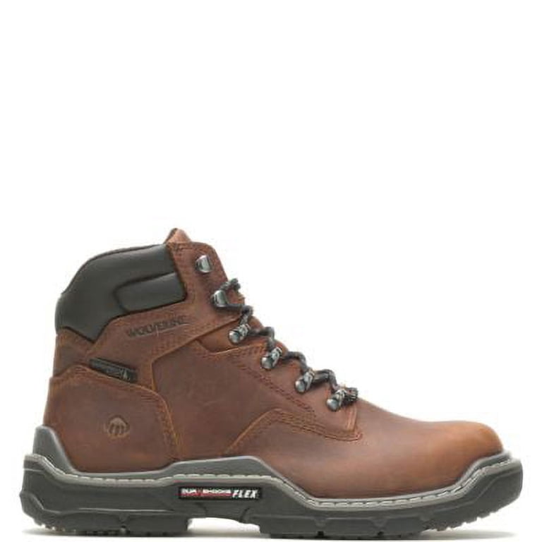 Wolverine Men Raider Durashocks Carboxmax Toe Brown Leather Work Boots sz 13 Raider DuraShocks® CarbonMAX® Wellington - Work Boots  main image 4
