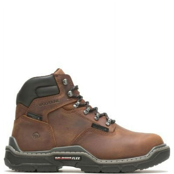 Wolverine Raider DuraShocks Waterproof 6" Met-Guard Work Boot Men