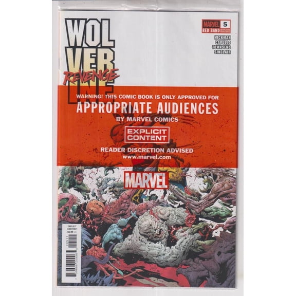 Wolverine: Revenge: Red Band #5 (in bag) VF ; Marvel Comic Book
