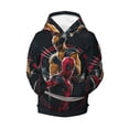 thumbnail image 1 of Wolverine Teen Boys Girls Hoodies 3D Printed Hooded Sweatshirts for Kids Long Sleeve Casual Unisex Pullovers with Pockets, 1 of 8