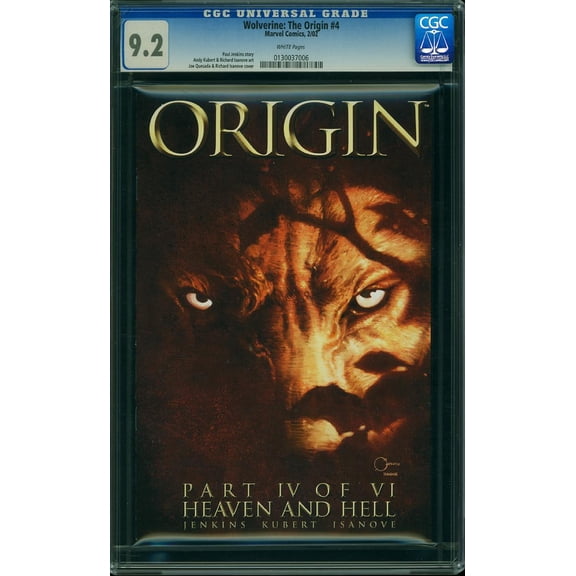 Wolverine: The Origin #4 - CGC 9.2 Comic Book