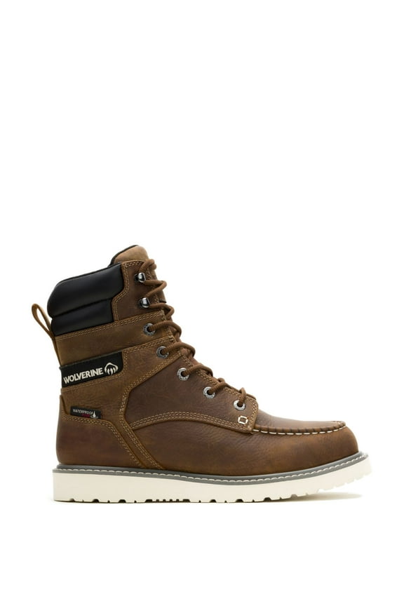 Trade Wedge 8" Moc-Toe Steel-Toe Work Boot Men