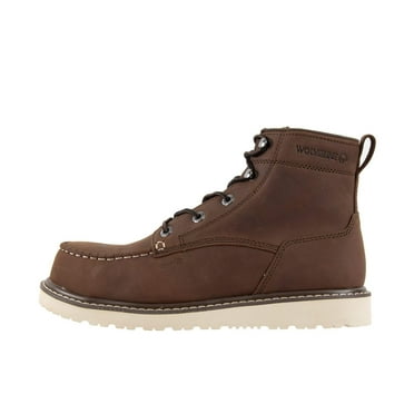 Wolverine Trade Wedge UL Moc 6 in Composite Toe Dark Brown