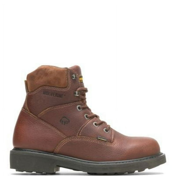Wolverine Tremor DuraShocks 6" Work Boot Men Brown