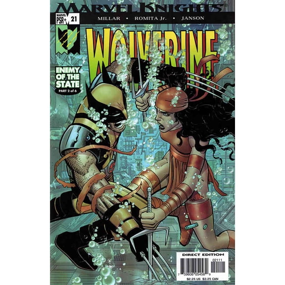 Wolverine (Vol. 3) #21 VF ; Marvel Comic Book