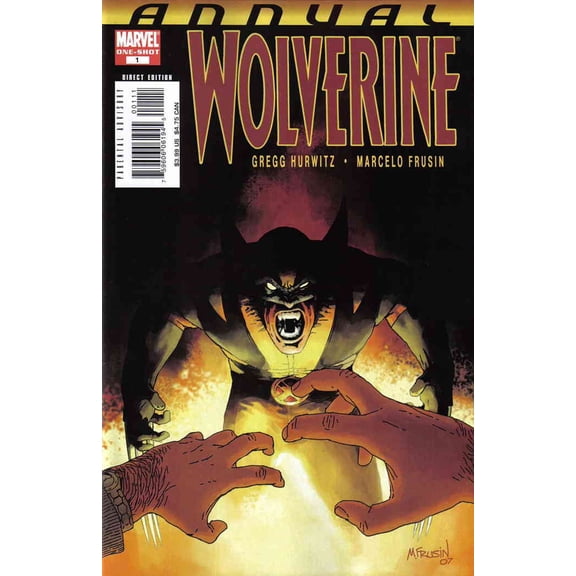 Wolverine (Vol. 3) Annual #1 VF ; Marvel Comic Book
