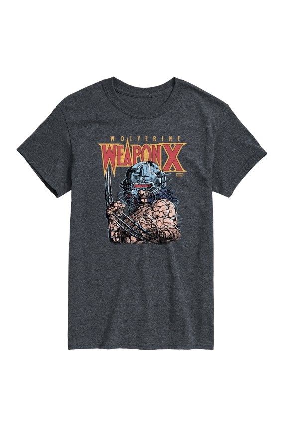 - Weapon X - Men's Short Sleeve Graphic T-Shirt