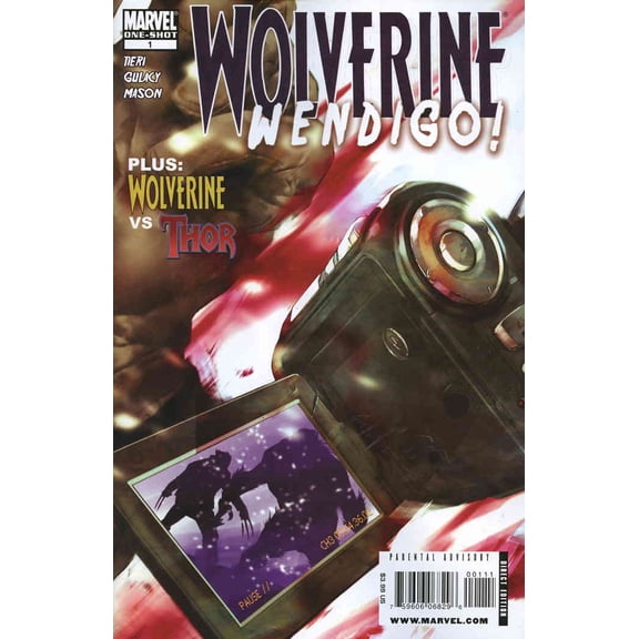 Wolverine: Wendigo! #1 VF ; Marvel Comic Book