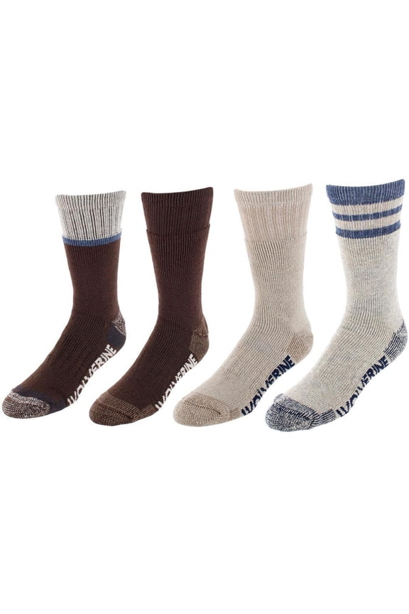 Wilderness Thermal Boot Crew Sock (4 Pair Pack) (Men)