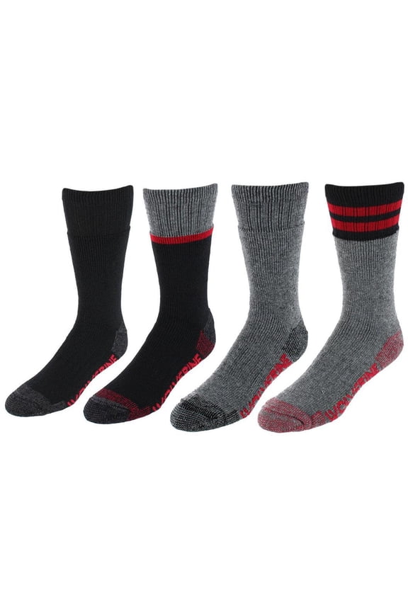 Wilderness Thermal Boot Crew Sock (4 Pair Pack) (Men)