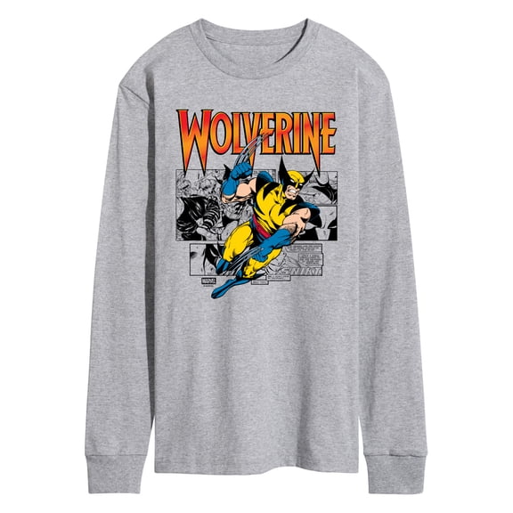 Wolverine - Wolverine Comic - Men's Long Sleeve Graphic T-Shirt