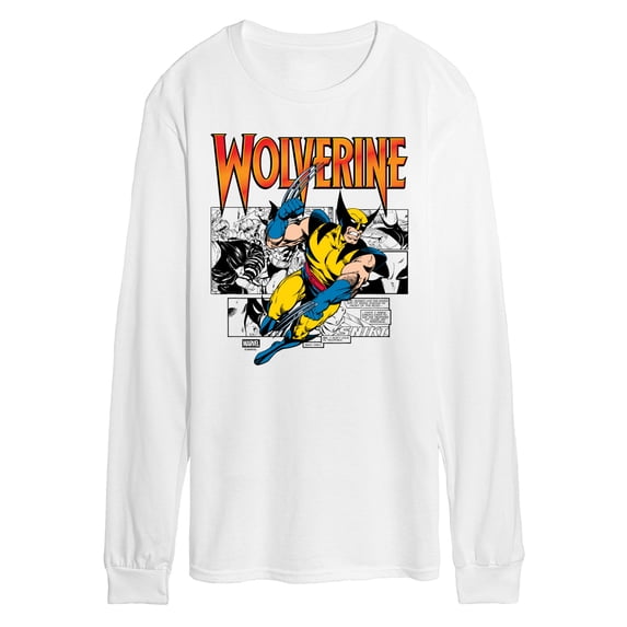 Wolverine - Wolverine Comic - Men's Long Sleeve Graphic T-Shirt