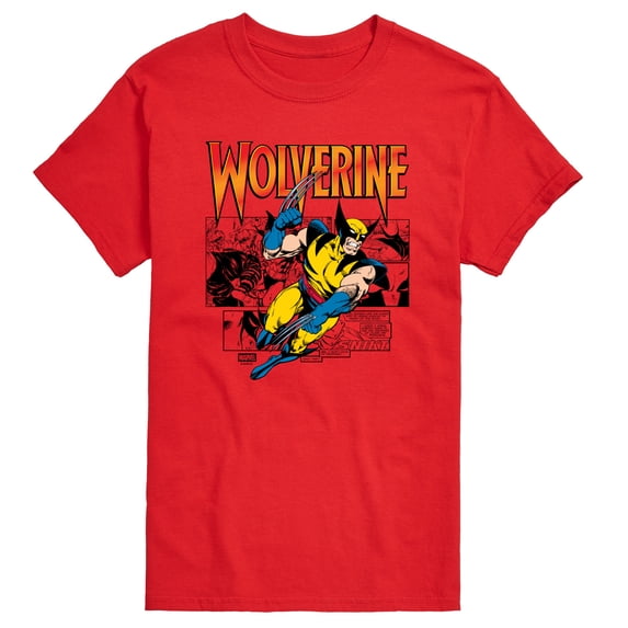 Wolverine - Wolverine Comic - Men's Short Sleeve Graphic T-Shirt