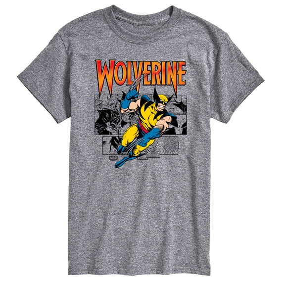 Wolverine - Wolverine Comic - Men's Short Sleeve Graphic T-Shirt