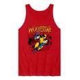 thumbnail image 1 of Wolverine - Wolverine Comic - Men's Sleeveless Graphic Tank, 1 of 4