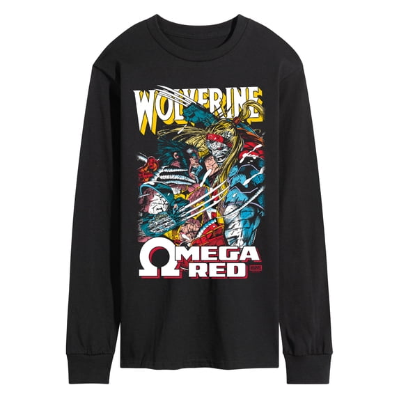 Wolverine - Wolverine Omega Red - Men's Long Sleeve Graphic T-Shirt
