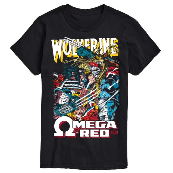 Wolverine - Wolverine Omega Red - Men's Short Sleeve Graphic T-Shirt