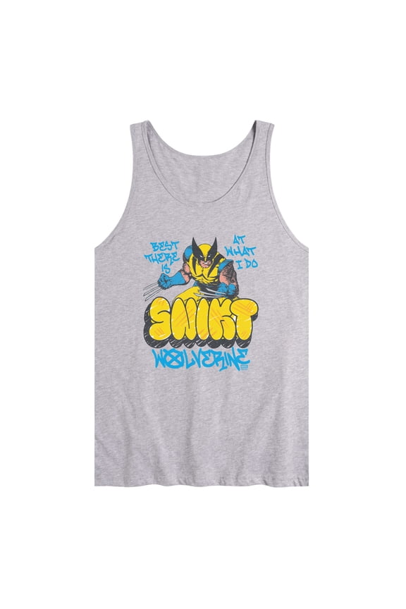 - Wolverine Street - Men's Sleeveless Graphic Tank