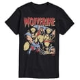 thumbnail image 1 of Wolverine - Wolverine Tonal Washed - Men's Short Sleeve Graphic T-Shirt, 1 of 4