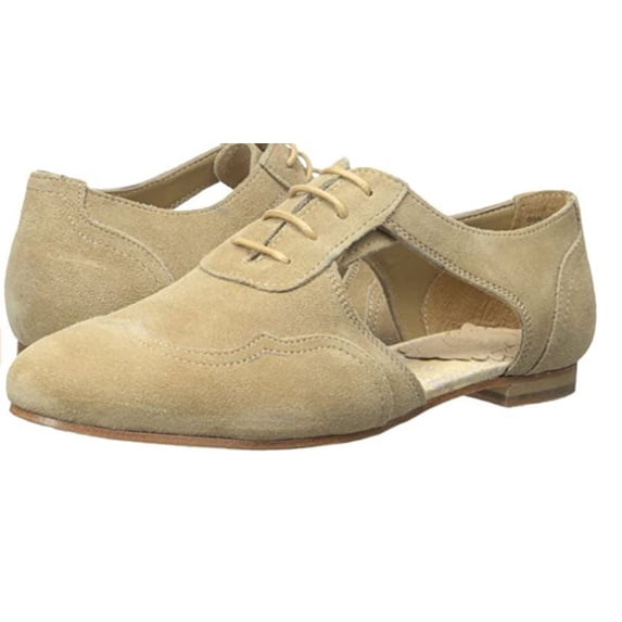 Wolverine Women's Oxford, Tan/Beige, 9 B US