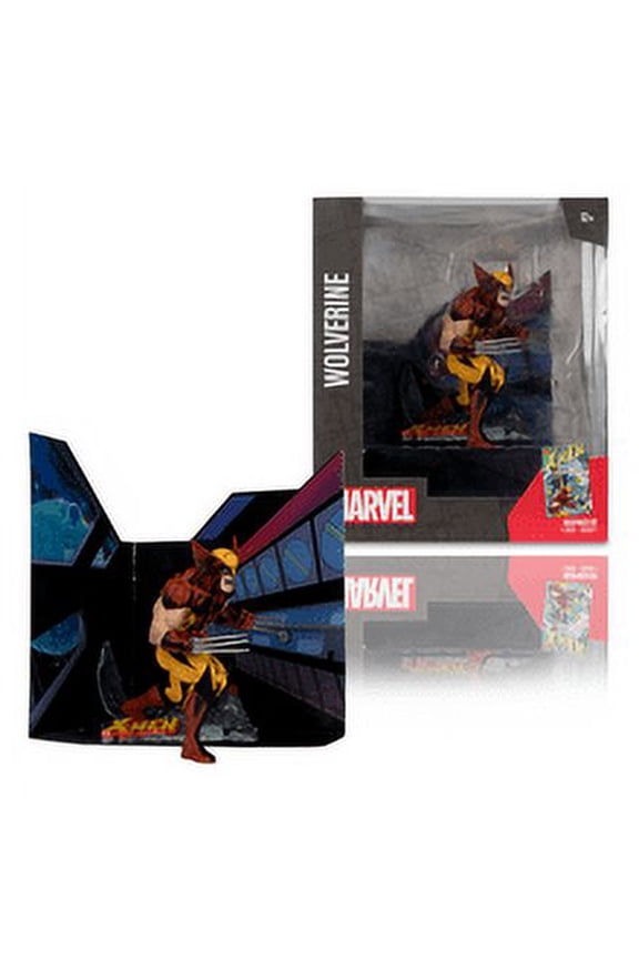 Wolverine (X-Men #1) 1:10th Scale Posed Figure w/Scene - McFarlane Toys