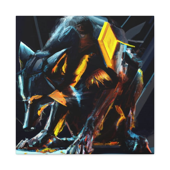 Wolverine in Hyperrealism - Canvas