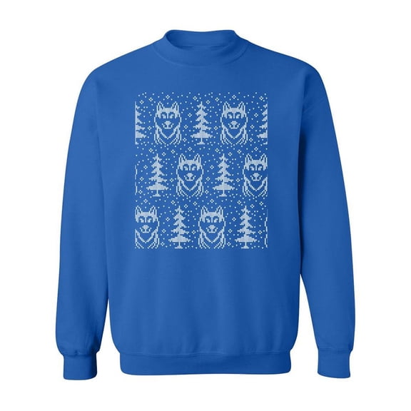 Wolves And Pines Sweatshirt Men -Image by Shutterstock, Male x-Large
