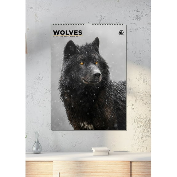 Wolves Calendar 2026 Discover the Wild Beauty of the Pack