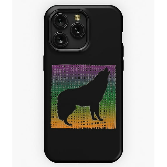 Wolves Lover Colorful Birthday G333 Phone Case for iPhone17 16 15 14 13 12 11 Pro Max
