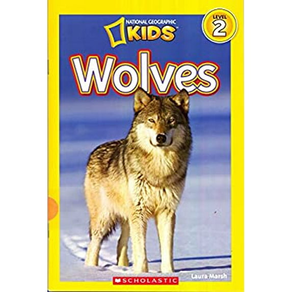 Pre-Owned National Geographic Kids Readers: Wolves by Laura Marsh (Paperback) English