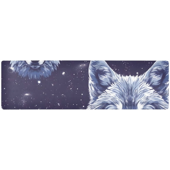 Wolves Space Trivets Heat Hot Pot Holder Resistant Durable Hot Pads for Hot Dishes Hot Pots 1Pc