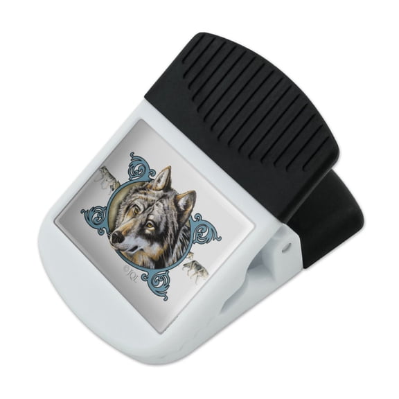 Wolves Wolf Wildlife Deco Refrigerator Fridge Magnet Magnetic Hanging Hook Note Snack Clip