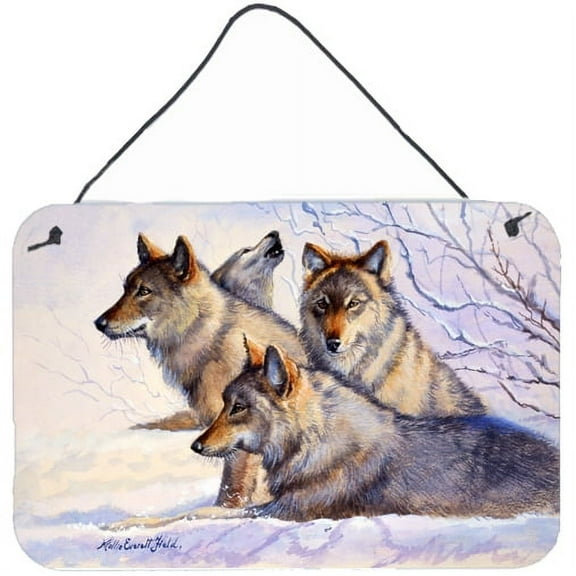Wolves by Mollie Field Wall or Door Hanging Prints