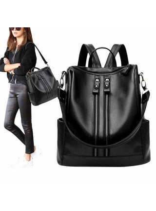 Fashionable Simple Front-zip Multiple Use Shoulder, Crossbody, Hand & Back  Bag For Women, Suitable For Outdoor Leisure, Travel Or Commute, Winter