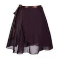 thumbnail image 1 of Woman Ballet Skirts Wrap Dance Skirt Chiffon Skirts For Girls Tied Mini Short Dance Skirt, 1 of 3