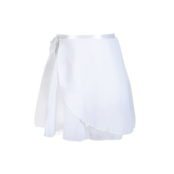 Woman Ballet Skirts Wrap Dance Skirt Chiffon Skirts For Girls Tied Mini Short Dance Skirt