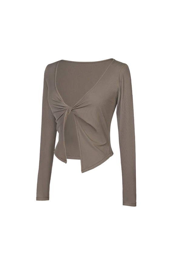 Woman Ballet Tops Dance Wrap Tops Dance Cardigan Ballet Jacket Coat Dance Shirt Tops for Woman